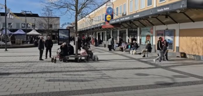 Rinkeby torg. Foto: Frihetsnytt