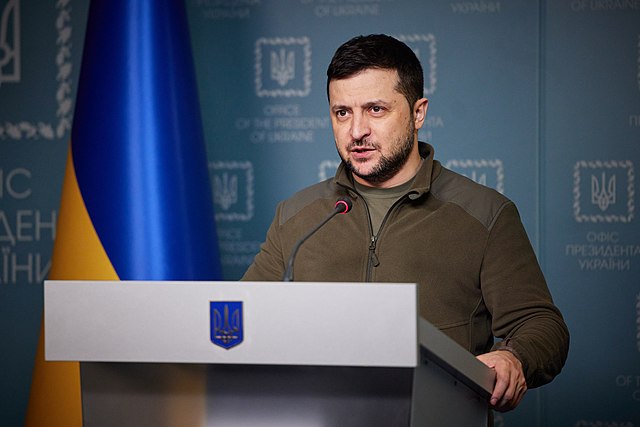 President Volodymyr Zelenskyy. Photo: Wikipedia/President of Ukraine