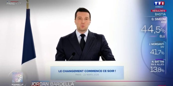 Jordan Bardella, Nationell Samlings partiledare. Skäramvbild: X/ @J_Bardella