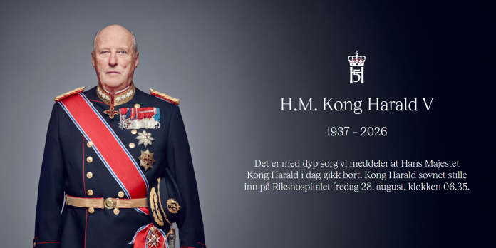 King Harald V reigned for 35 years and lived to be 89. Photo: kongehuset.no